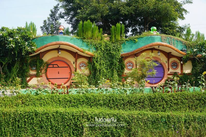 บ้านสวนน้อยรีสอร์ท Hobbit land