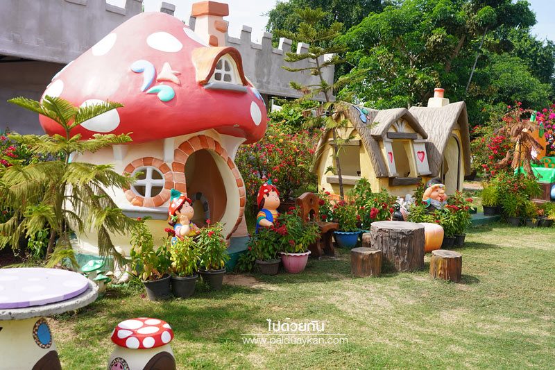 บ้านสวนน้อยรีสอร์ท Hobbit land