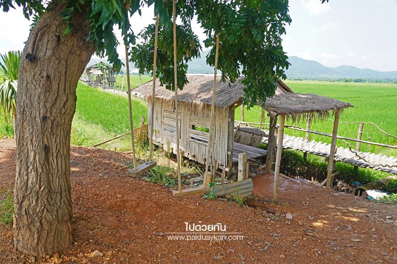 สะพานไม้ไผ่บ้านปงท่าข้าม
